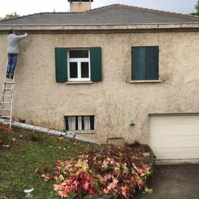 NTF Façadier Marmande Agen Bergerac Villeneuve - ravalement, matage, harpage et nettoyage de façade