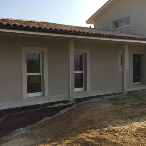 NTF Façadier Marmande Agen Bergerac Villeneuve - enduit maison neuve