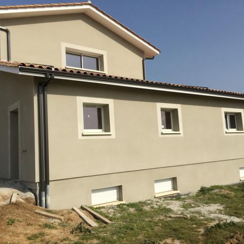 NTF Façadier Marmande Agen Bergerac Villeneuve - enduit maison neuve